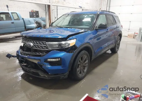 2022 Ford Explorer Xlt from USA, damaged, VIN 1FMSK8DH0NGA01662